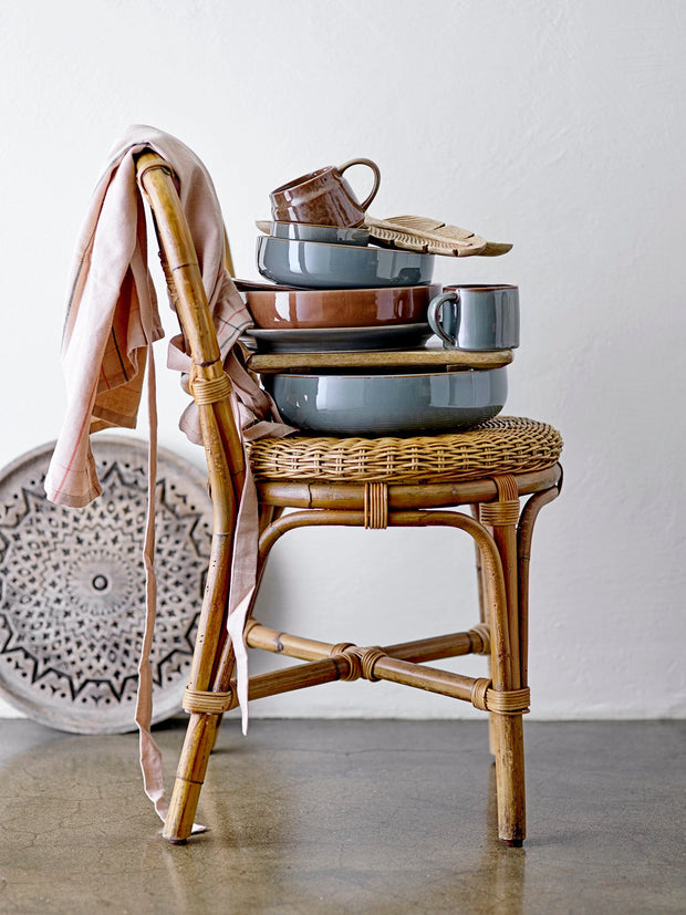 Bloomingville Bol din ceramica, Pixie Verde, 300 ml