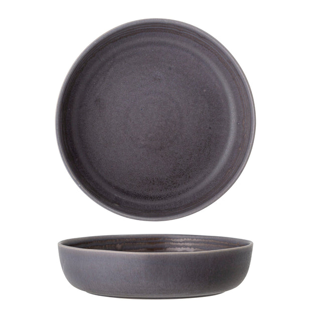 Bloomingville Bol din ceramica, Raben Gri, 1850 ml