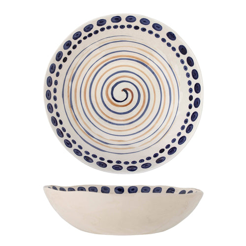 Bloomingville Bol din ceramica, Shama Portocaliu, 4200 ml