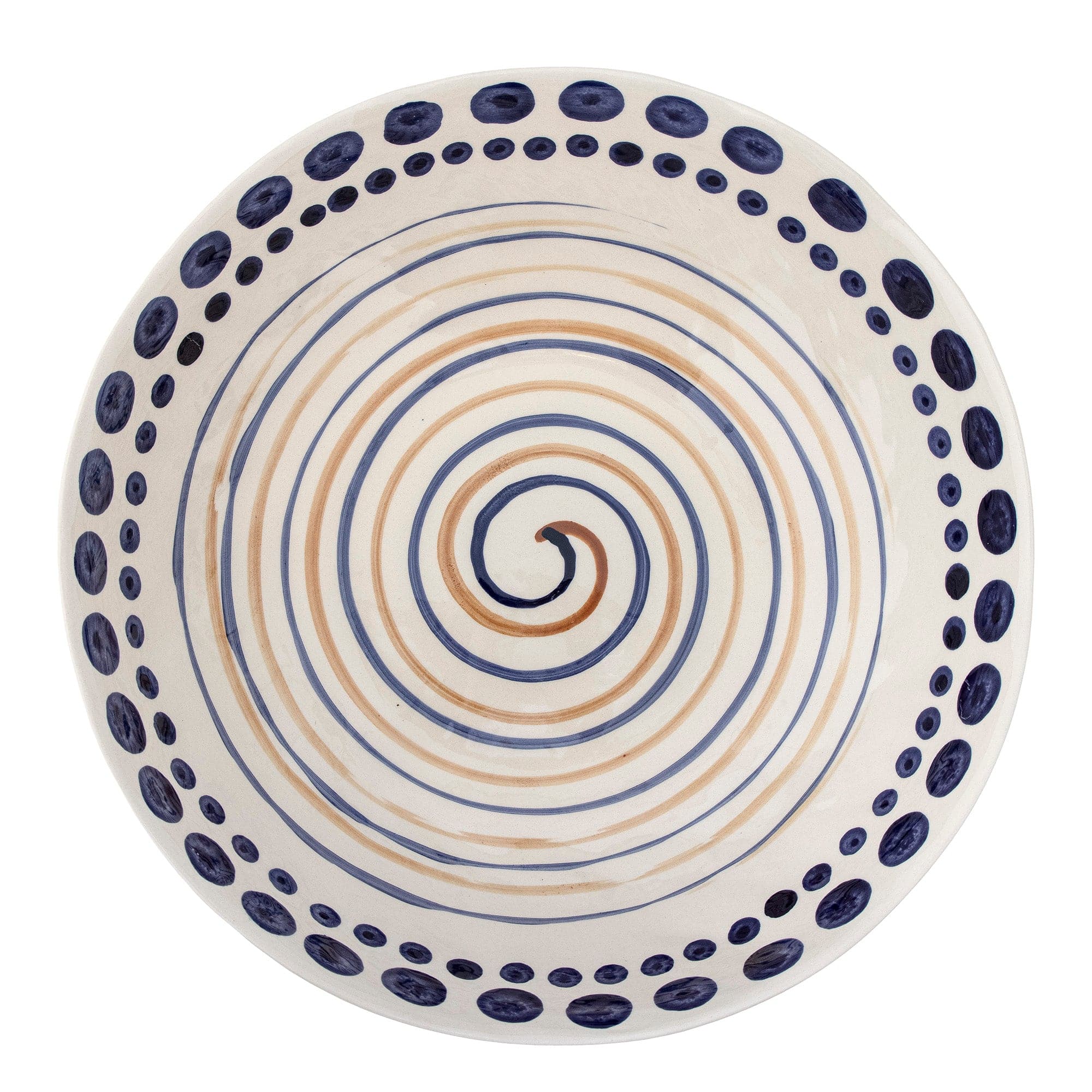 Bloomingville Bol din ceramica, Shama Portocaliu, 4200 ml