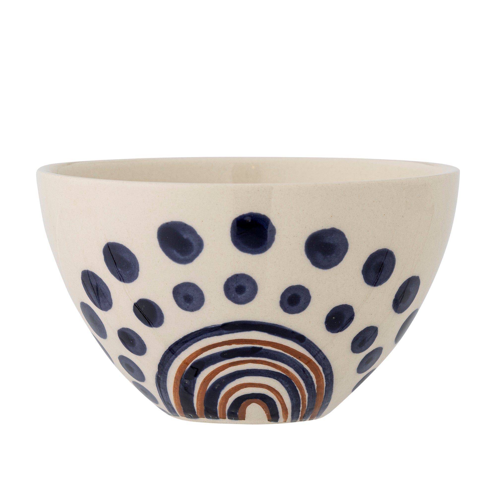 Bloomingville Bol din ceramica, Shama Portocaliu, Ø12xH7,5 cm