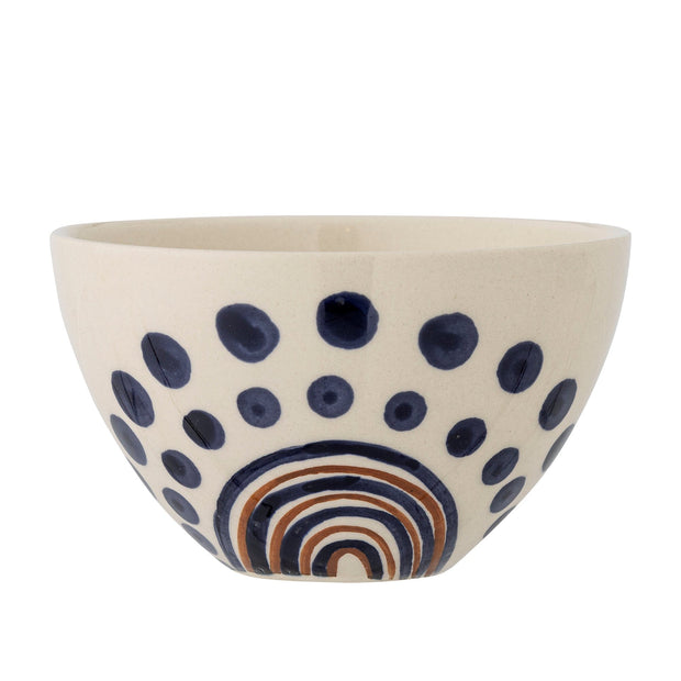 Bloomingville Bol din ceramica, Shama Portocaliu, Ø12xH7,5 cm