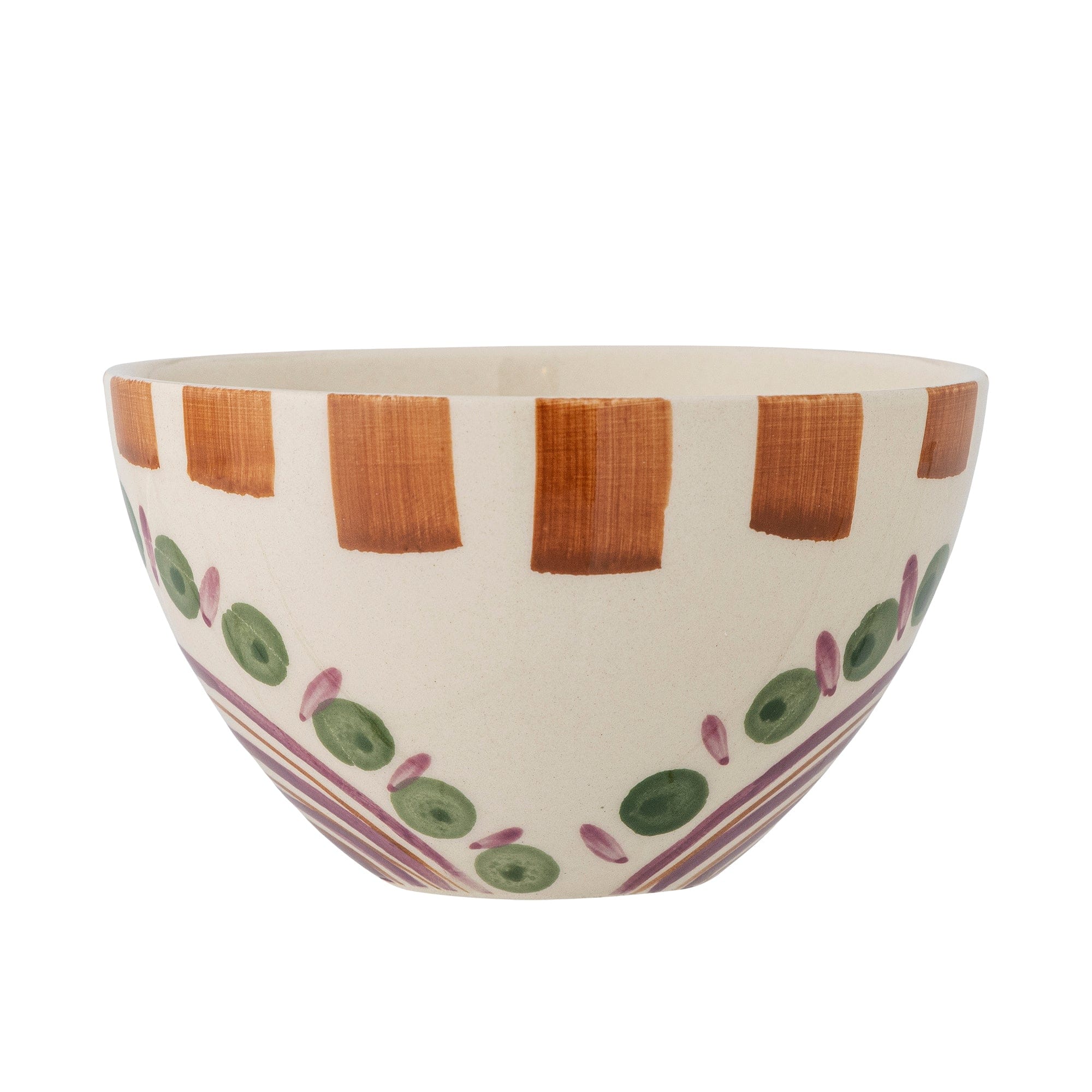 Bloomingville Bol din ceramica, Shama Verde, Ø12xH7,5 cm