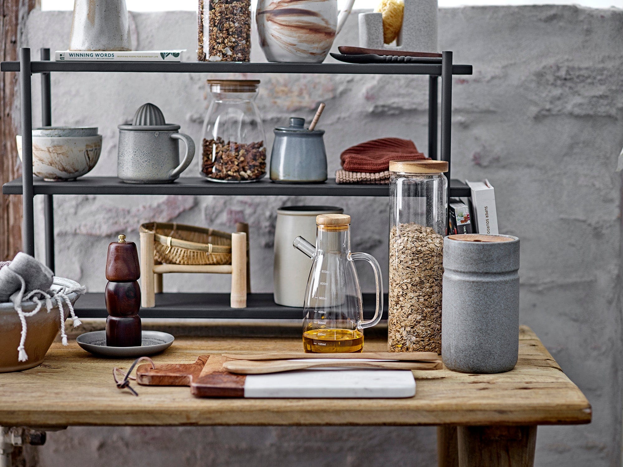 Bloomingville Bol din ceramica, Stacy Maro, 500 ml