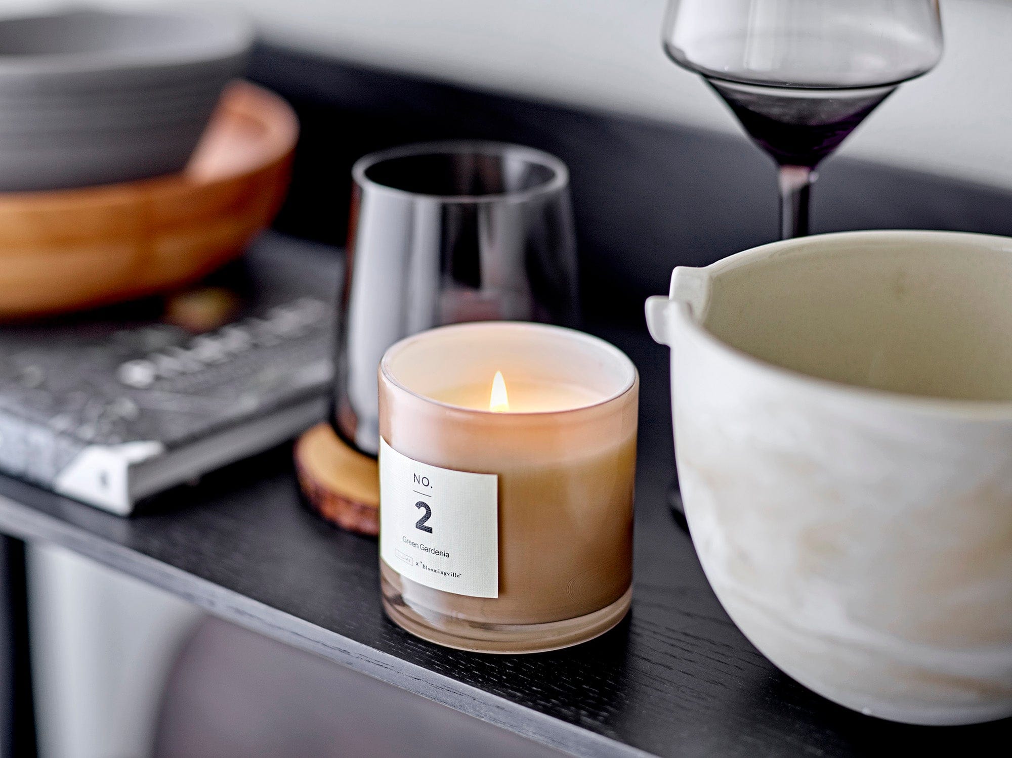 Bloomingville Bol din ceramica, Toula Natural, 1200 ml