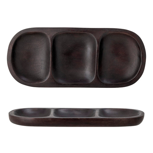 Bloomingville Bol din lemn, Vasilia Maro, L35xl15xH2,5 cm