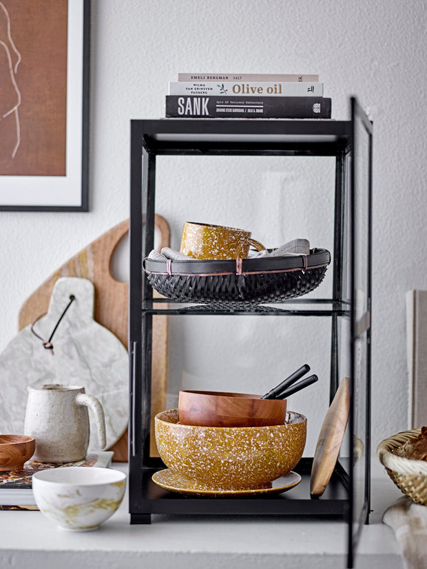 Bloomingville Bol din lemn, Zeline Maro, Ø9xH4 cm