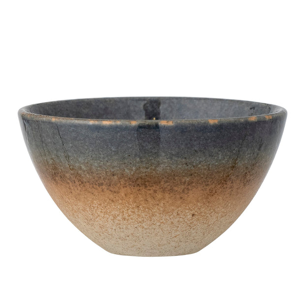 Bloomingville Bol din portelan, Aura Albastru, 220 ml