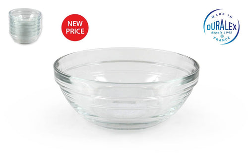 Bol din sticla, Lys Transparent, 310 ml