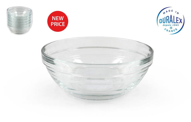 Bol din sticla, Lys Transparent, 310 ml