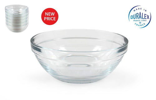 Bol din sticla, Lys Transparent, 500 ml