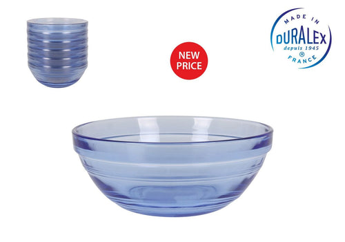 Bol din sticla, Picardie Albastru, 500 ml
