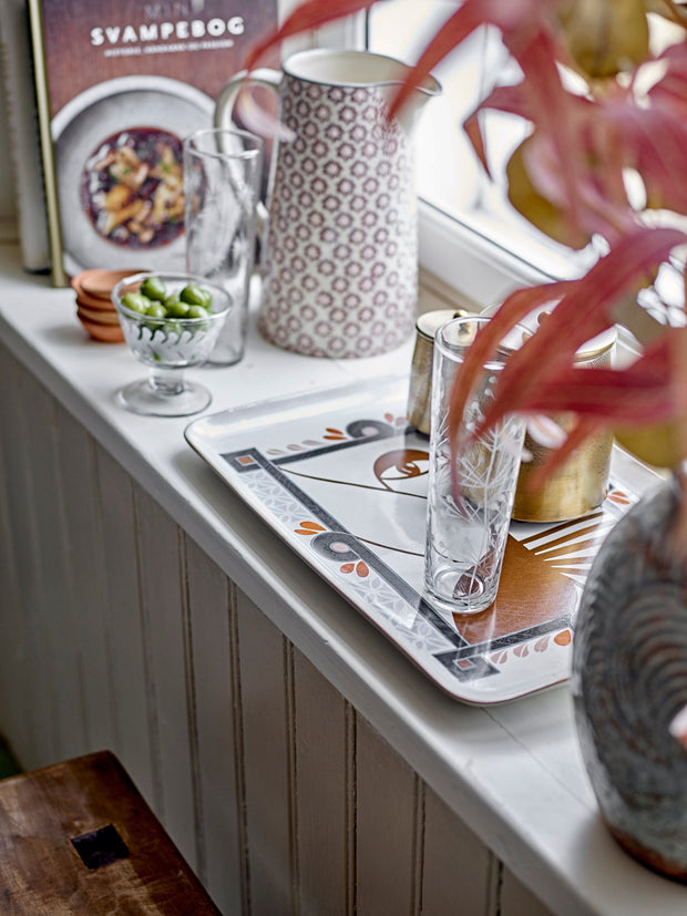 Bloomingville Bol din sticla reciclata, Rika Transparent, 100 ml