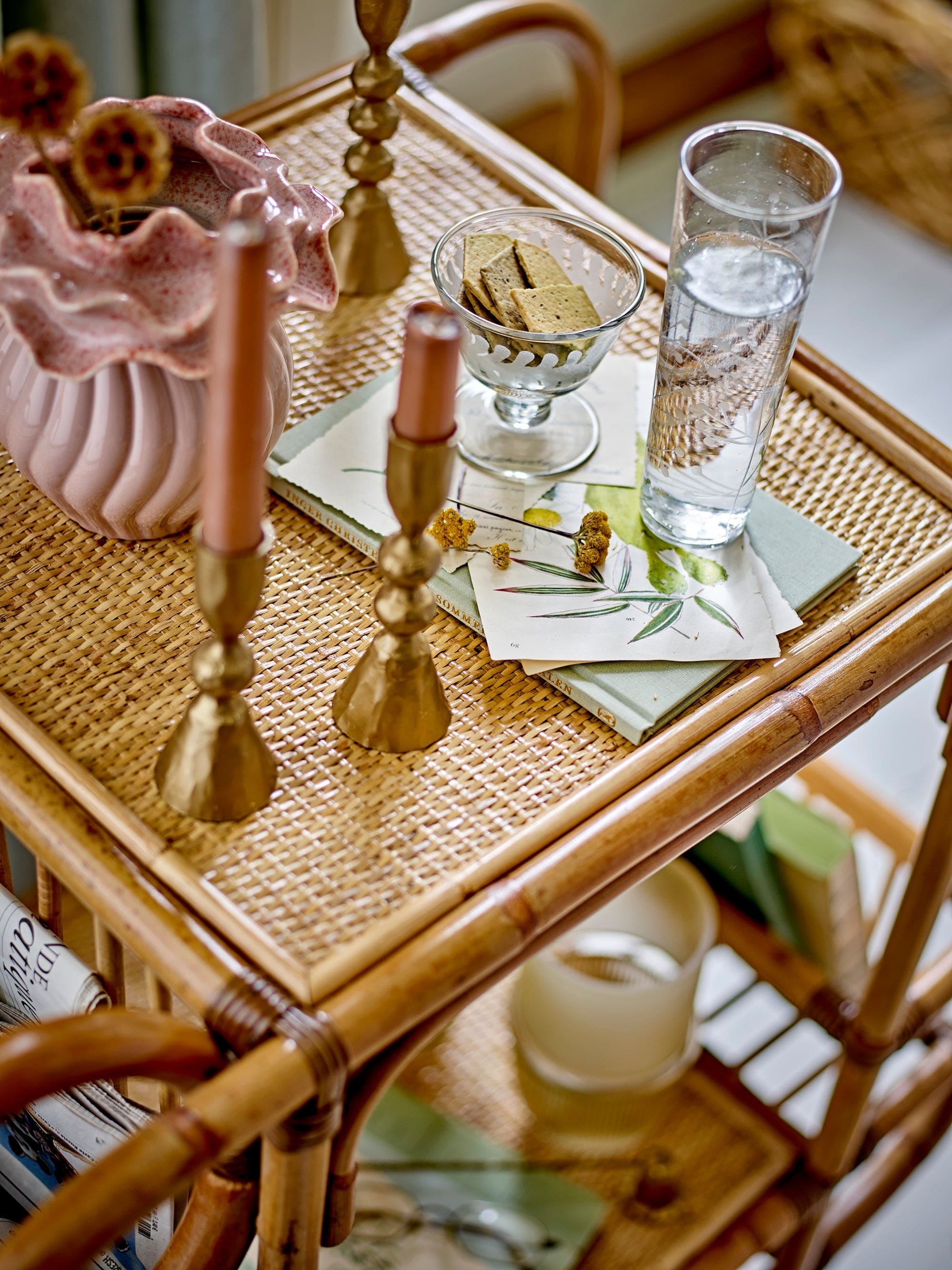 Bloomingville Bol din sticla reciclata, Rika Transparent, 100 ml