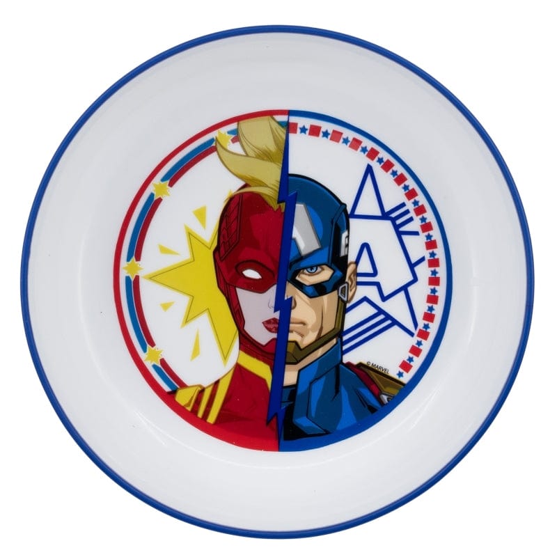 Bol pentru copii din plastic, Avengers Multicolor, Ø14xH4.6 cm (1)