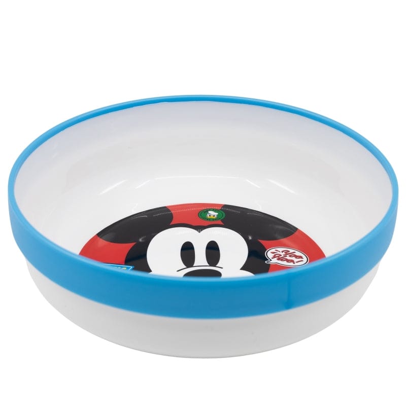 Bol pentru copii din plastic, Mickey Mouse Multicolor, Ø14xH4.6 cm
