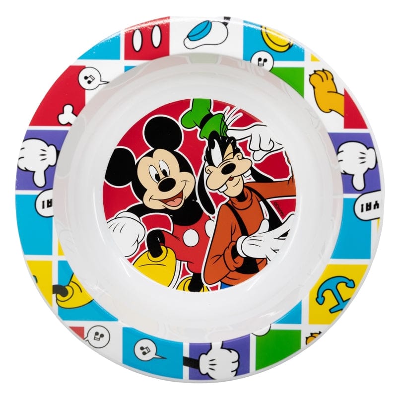 Bol pentru copii din plastic, Mickey Mouse Multicolor, Ø16xH4 cm (1)