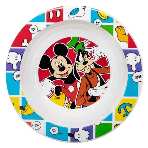 Bol pentru copii din plastic, Mickey Mouse Multicolor, Ø16xH4 cm (1)