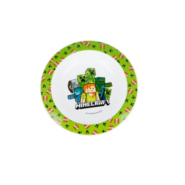 Bol pentru copii din plastic, Minecraft Multicolor, Ø16xH4 cm (1)