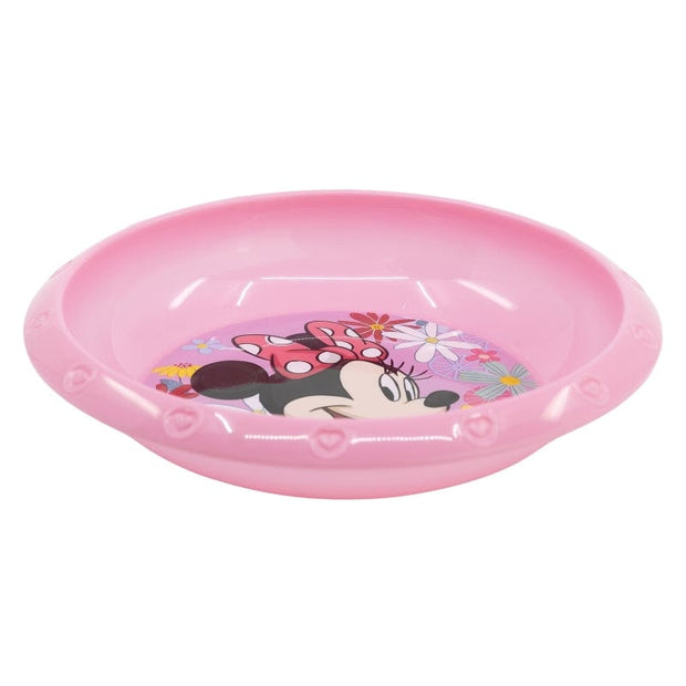 Bol pentru copii din plastic, Minnie Mouse Multicolor, Ø16.7xH3.3 cm