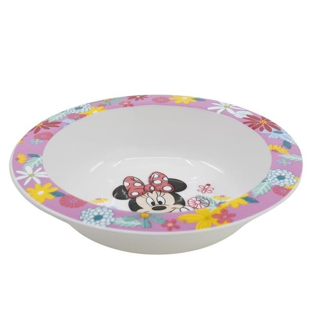 Bol pentru copii din plastic, Minnie Mouse Multicolor, Ø16xH4 cm