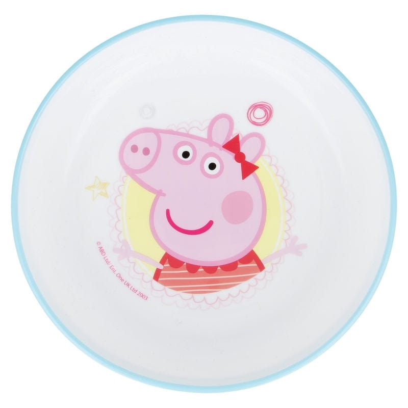 Bol pentru copii din plastic, Peppa Pig Multicolor, Ø14xH4.6 cm