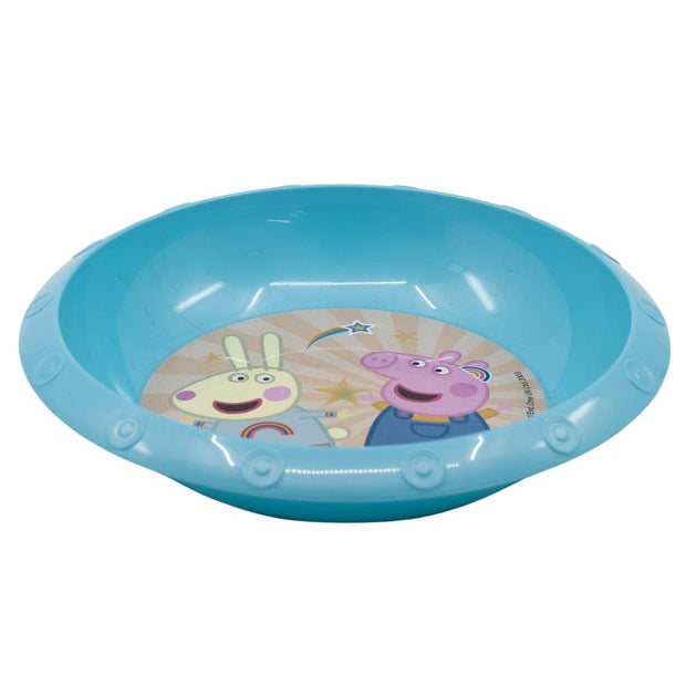 Bol pentru copii din plastic, Peppa Pig Multicolor, Ø16.7xH3.3 cm