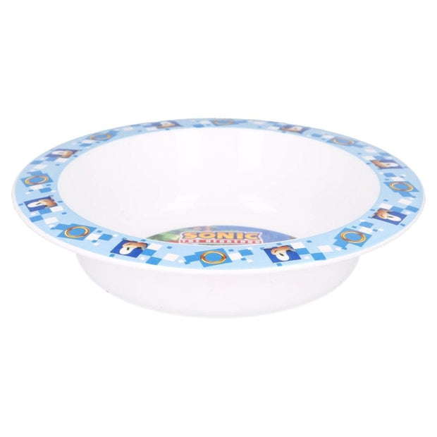 Bol pentru copii din plastic, Sonic Multicolor, Ø16xH4 cm