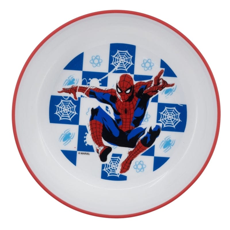 Bol pentru copii din plastic, Spider-Man Multicolor, Ø14xH4.6 cm (1)
