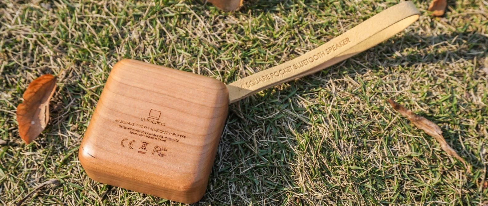 BFSummer Boxa Bluetooth portabila MI Square Cherry