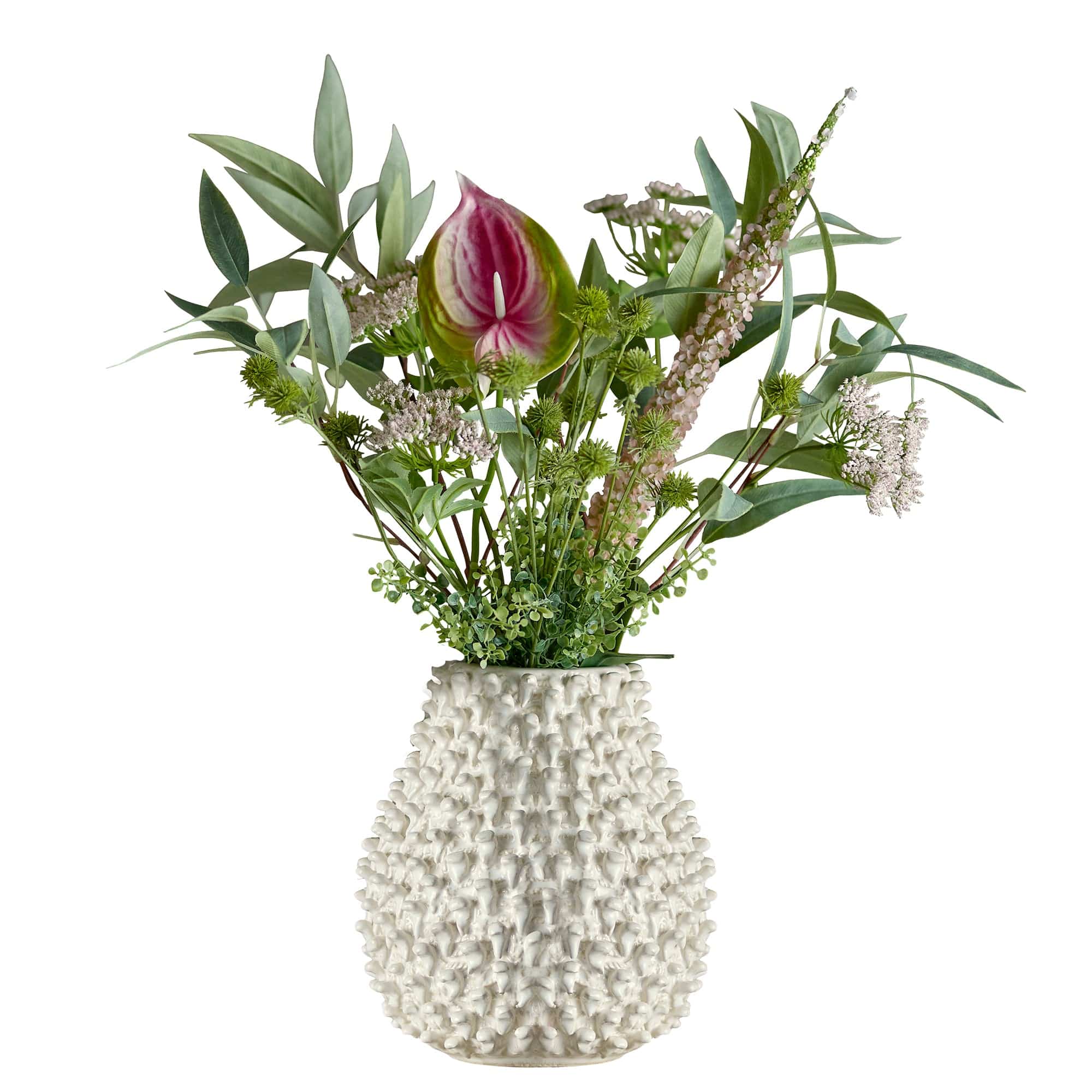 Bloomingville Buchet flori artificiale, Blush Roz, H80 cm