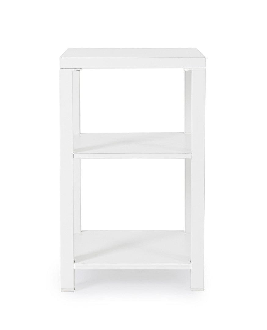 Cabinet de gradina / terasa din aluminiu, Atlantic Alb, l55xA55xH90 cm (1)