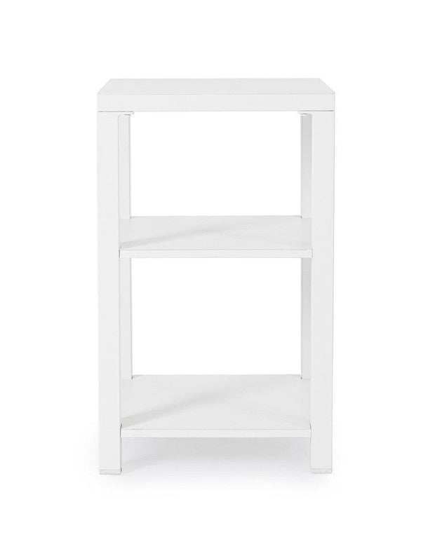 Cabinet de gradina / terasa din aluminiu, Atlantic Alb, l55xA55xH90 cm (1)