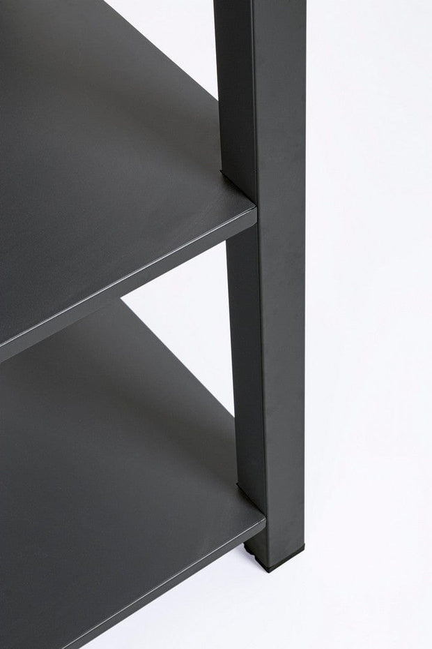 Cabinet de gradina / terasa din aluminiu, Atlantic Antracit, l55xA55xH90 cm (2)