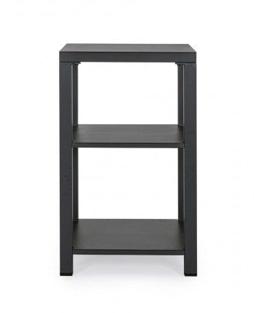 Cabinet de gradina / terasa din aluminiu, Atlantic Antracit, l55xA55xH90 cm (4)