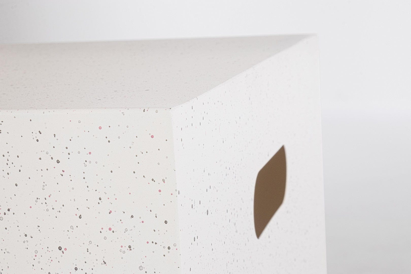 Cabinet de gradina / terasa din metal, Wolke Bej, l41xA41xH53,3 cm (3)