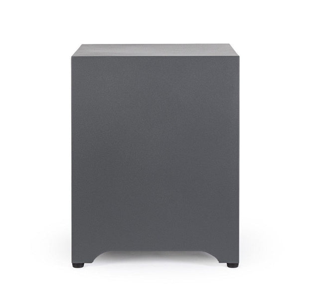 Cabinet de gradina / terasa din metal, Wolke Gri Inchis, l41xA41xH53,3 cm (1)