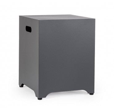 Cabinet de gradina / terasa din metal, Wolke Gri Inchis, l41xA41xH53,3 cm (6)