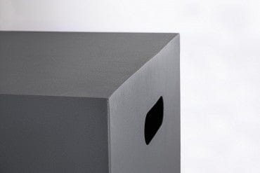 Cabinet de gradina / terasa din metal, Wolke Gri Inchis, l41xA41xH53,3 cm (9)