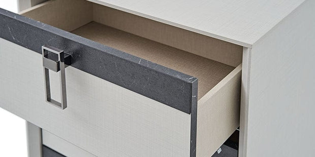 Dogtas Cabinet din pal cu 4 sertare, Arora Koton Gri Deschis, l60,5xA47,5xH115,1 cm