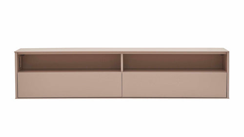 Dogtas Cabinet suspendat din pal, cu 2 usi, Costa Cappuccino, l180,4xA32,2xH40,2 cm