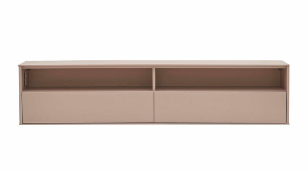 Dogtas Cabinet suspendat din pal, cu 2 usi, Costa Cappuccino, l180,4xA32,2xH40,2 cm