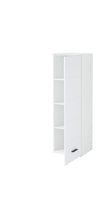 Innostyle Cabinet suspendat din pal si MDF cu 1 usa, Madeline Alb, l40xA36xH125 cm