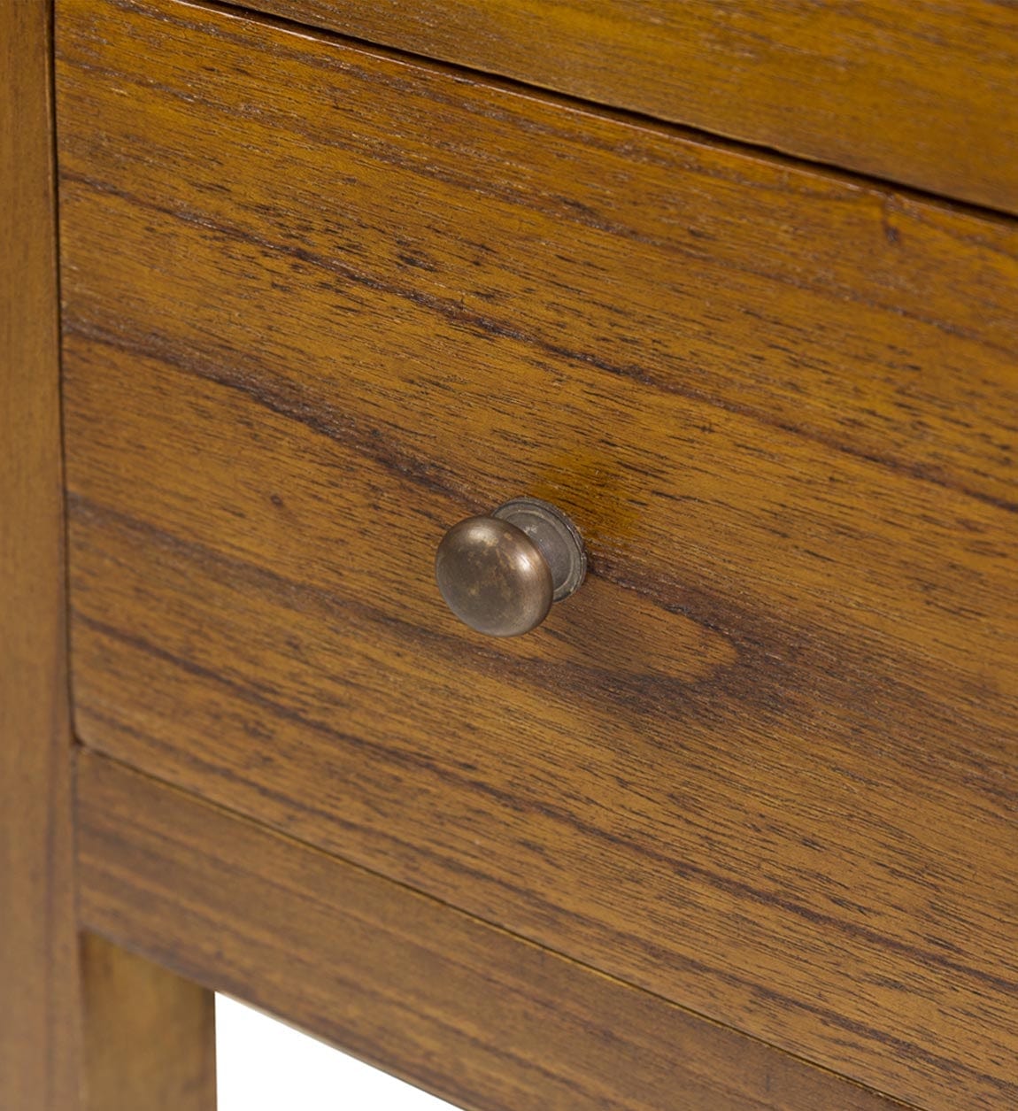 Cabinet din lemn si furnir, cu 4 sertare, Star Right Nuc, l70xA35xH70 cm (4)