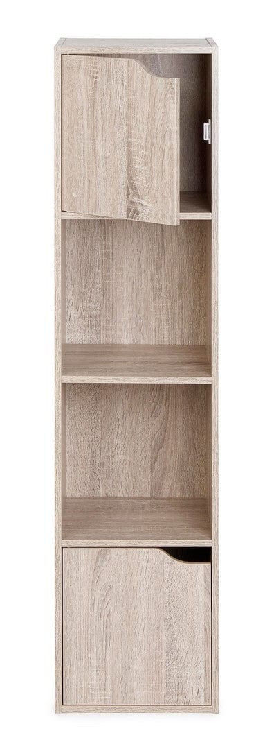 Cabinet din pal, cu 2 usi, Maelle I Stejar Sonoma, l30xA29xH120 cm (2)