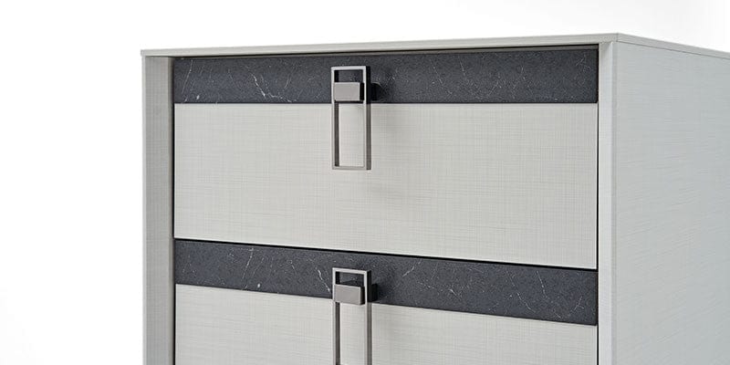 Cabinet din pal cu 4 sertare, Arora Koton Gri Deschis, l60,5xA47,5xH115,1 cm (8)