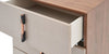 Cabinet din pal, cu 4 sertare, Nova Cappuccino / Nuc, l57,2xA43,2xH110,4 cm (5)