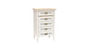 Cabinet din pal si lemn, cu 5 sertare, Toscana Moonstone Ivoir, l65,9xA48xH103 cm (5)