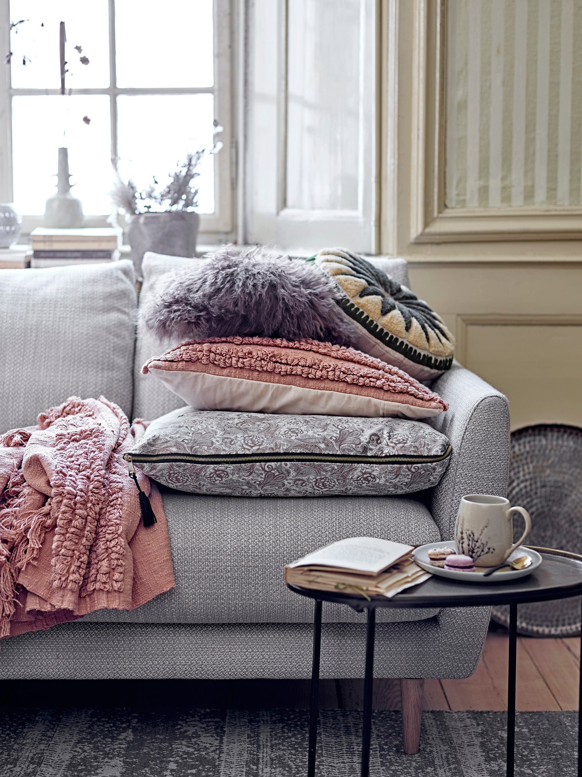 Bloomingville Cana din ceramica, Bea Natural, 400 ml