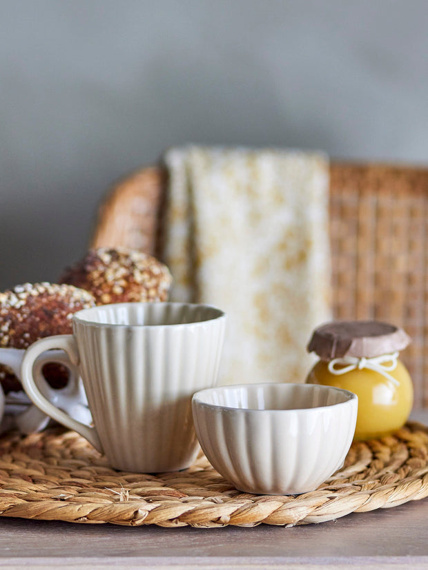 Bloomingville Cana din ceramica, Latina Natural, 220 ml